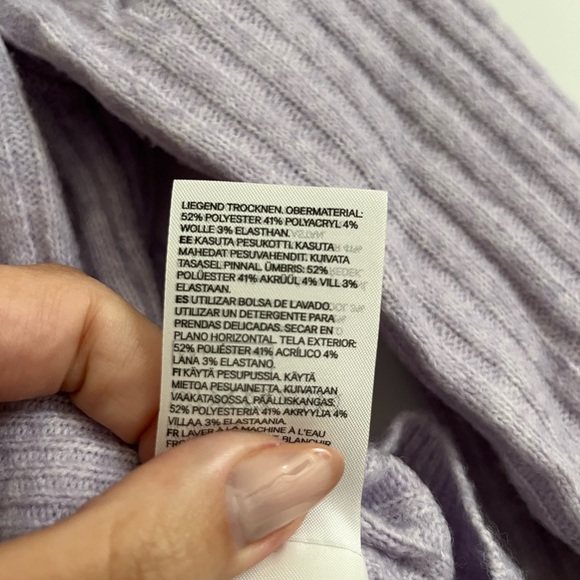 H&M Lavender Cardigan - Picture 6 of 6